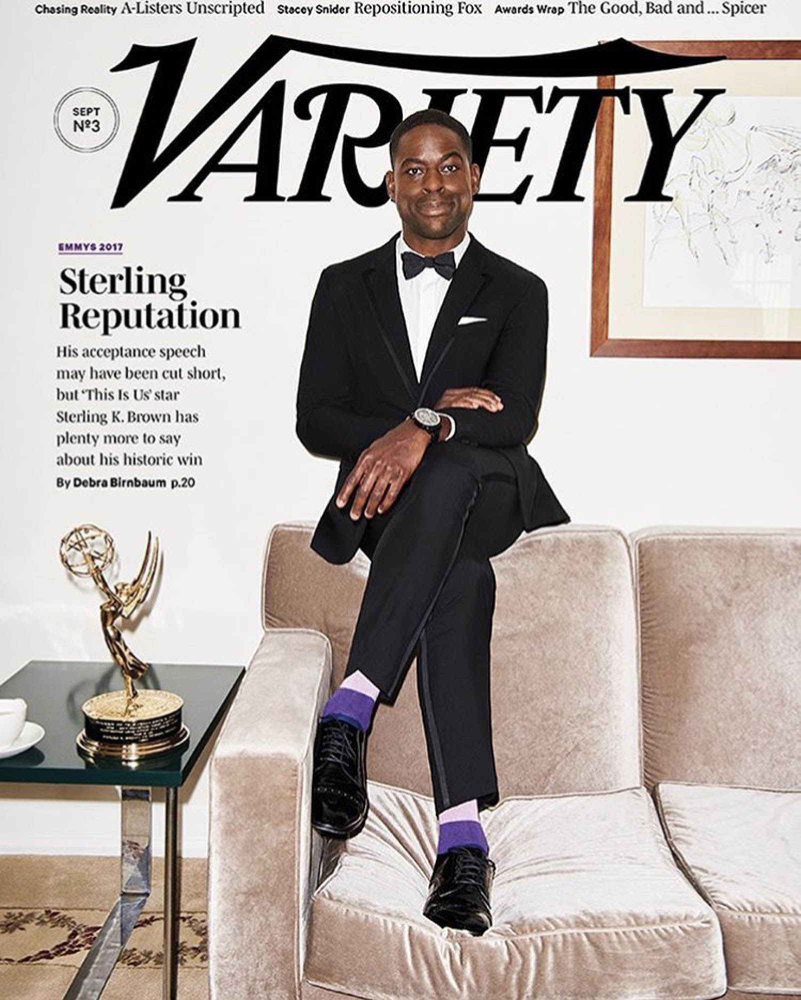 Styling Sterling Brown for the Emmy's 2017